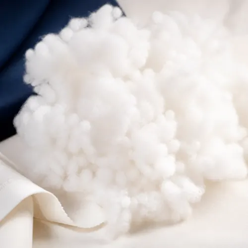 Plumón textil de relleno para confección